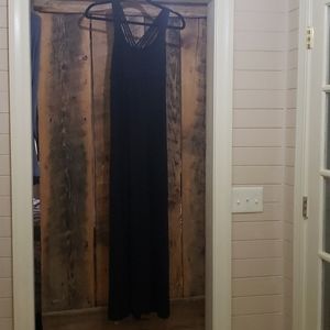 Calvin Klein Black Maxi Dress